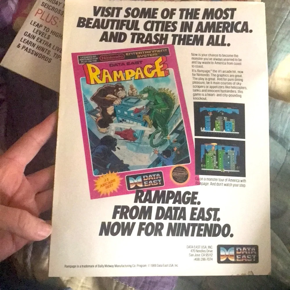 Vintage 1988 Game Player’s Strategy Guide to Nintendo Games : Vol. 1, No. 2